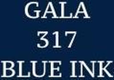 Gala Shoe Cream Blue Ink 317
