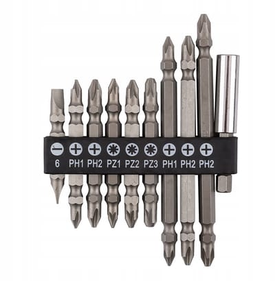 GRAPHITE Bitset 10 Delig met Magnetische Houder - SL6, PH1/2, PZ1/2/3