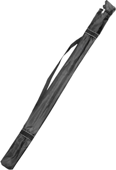 Biljartkeu Tas - Keu Beschermer - Veilig Vervoer - Verstelbare Riem - 112 cm Lengte - Zwart