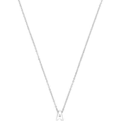 Luxenter Ketting met zilveren afwerking - Alphabet