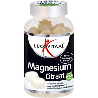 Lucovitaal Magnesium 60 Suikervrij Gummies