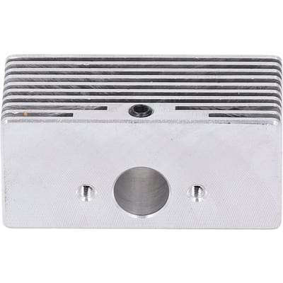Hot End Koellichaam Aluminiumlegering 3D Printer Extruder Hot End Warmteafvoerblok voor Neptune4 white