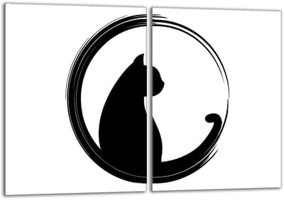 TMK ArtDeko - Snijplank - 40x52 cm - Kat - Glas