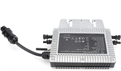Zonne-omvormer - Netgekoppeld apparaat - Energie opwekken - Plug-and-play installatie - 800W - Zilver