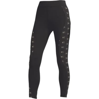 Nike Air zwarte legging met volledig logo