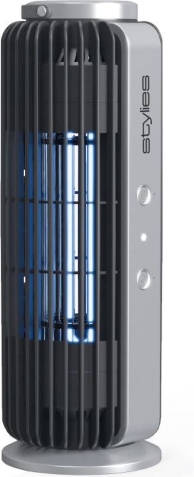 STYLIES Muggenvanger Auriga - Elektrische Insectenval / Muggenval / Muggenlamp - UV licht - 8W - Ophangsysteem - Indoor + Outdoor