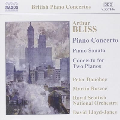 CD ARTHUR BLISS, DAVID LLOYD-JONES, RO - Pianoconcert / Pianosonate 8557146 Naxos 2004 Non Japan ObiKlassiek Gebruikt