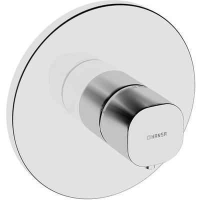 Hansaliving thermostatic shower function unit without volume control, round rosette 88669501