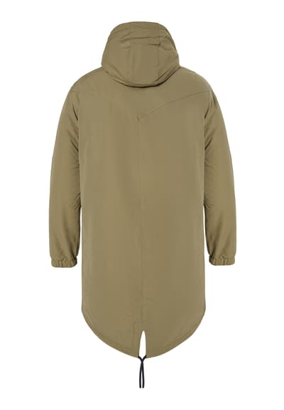 Mo Gewatteerde parka Heren militaire olijf