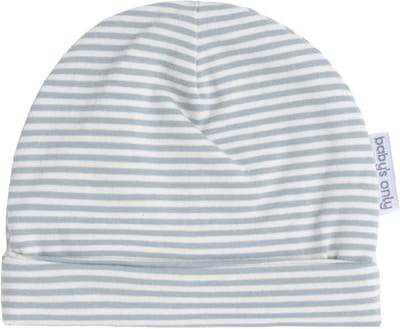 Baby's Only Mutsje Stripe - Baby Muts - Nordic Blue - 0-3 mnd - 100% ecologisch katoen - GOTS