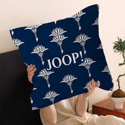 Housse de coussin logo J-Joops 45*45cm Housse d'oreiller Décoration Housse de coussin Housse de coussin de maison pour coussin de canapé 40x40cm