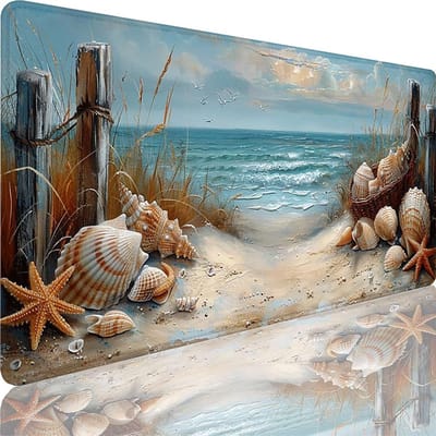 XXL Muismat - Bureauonderlegger - Gaming en Kantoor - Waterdicht Antislip - 100x50cm - Groen