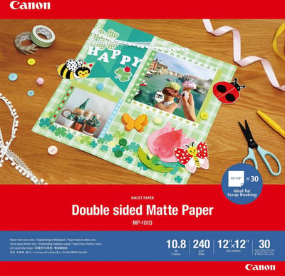 Canon Papier MP-101D Matte Double sided 30x30cm - 30 sheets