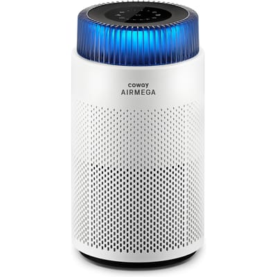 Coway Airmega 100 Luchtreiniger - Air Purifier - 244 m³/u - HEPA filter + koolstoffilter - Voor ruimtes tot 63m² - Tegen stof, pollen en allergenen - Fluisterstil (20 dB) - ECARF gecertificeerd