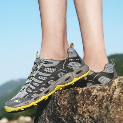 Dames Trekkingschoenen Dames Wandelen Kamperen Toerisme Trekking Sneakers Bergwandeling Tracking Wandelschoenen Dames Zomer 4.5 beige