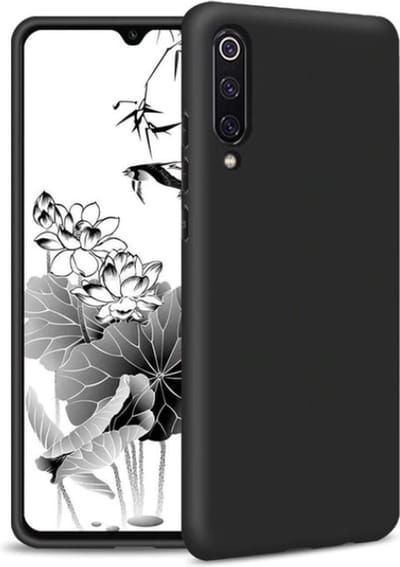 Apple iPhone 12 Back Cover Telefoonhoesje | Zwart | Siliconen Hoesje