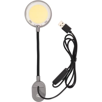 Vis Aquarium Clip Op Licht Waterdicht USB 360 Graden Zwanenhals COB Aquarium Clip Lamp voor Zoetwater