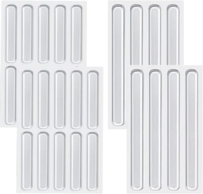 Rubberen buffers - Meubelbumpers aanslagbuffers - Meubels beschermen - Zelfklevend 2 maten - 28 stuks - Transparant