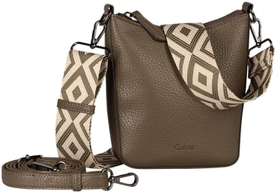 Gabor schoudertas Linda Cross Bag Khaki olijfgroen