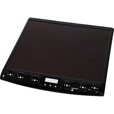 AEG glasplaat met kader, zwart, 60cm 140230610291