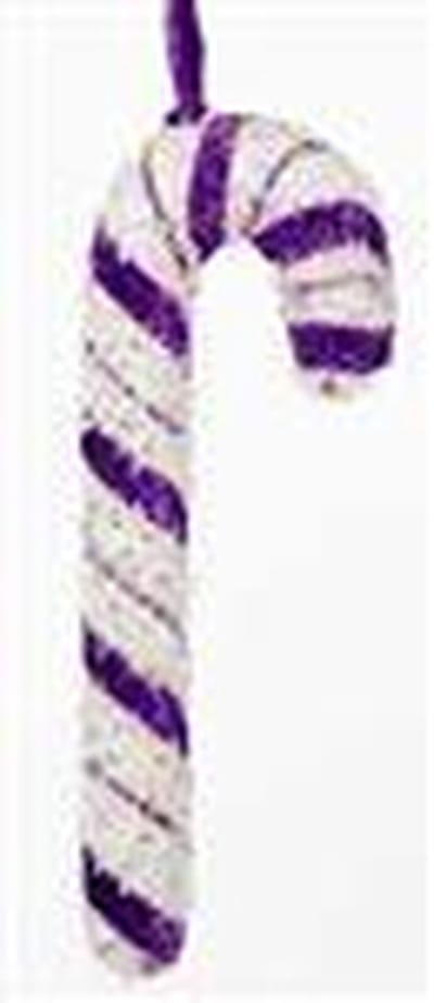 Candy Cane Purple 18 cm kerstbal kerst Kurt S. Adler