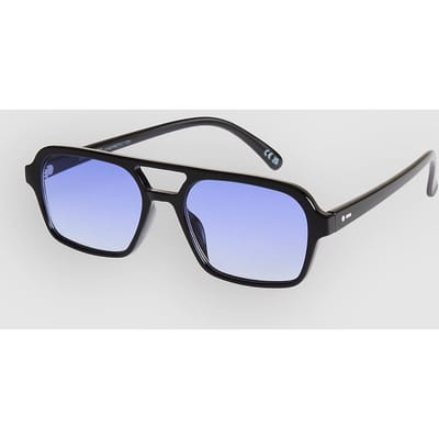 Dot Dash Lumen Shiny Black Zonnebril zwart