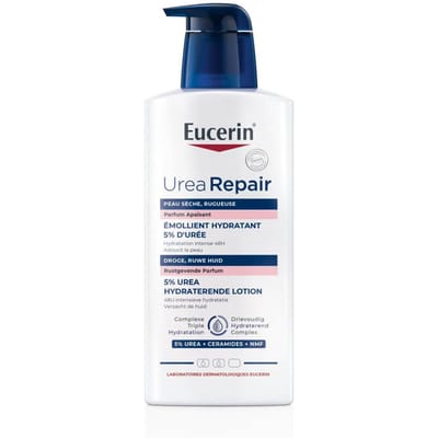 Eucerin UreaRepair 5% Urea Hydraterende Lotion Rustgevend Parfum Droge En Ruwe Huid Met Pomp 400ml