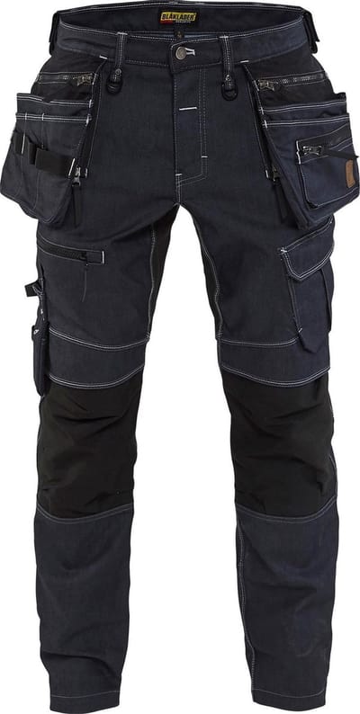 Blaklader Werkbroek denim stretch X1900 1990-1141 - Marineblauw/Zwart - C146