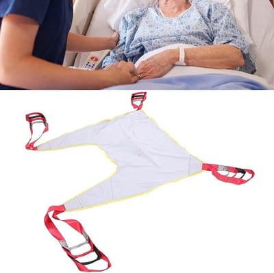 Patiënt Tilband - Lichaamssteun - Positie Verplaatsen - Heupopening Ontwerp - Max 230 kg - Grijs