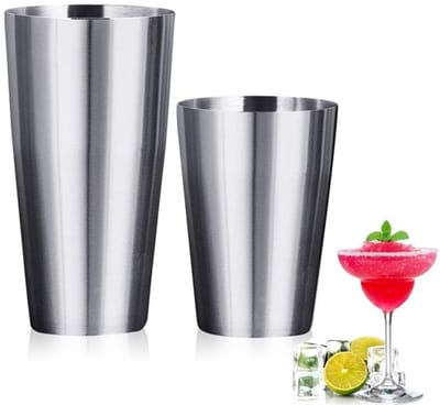 Dailygoody - Cocktailshaker - Roestvrij staal - Duurzaam en eenvoudig