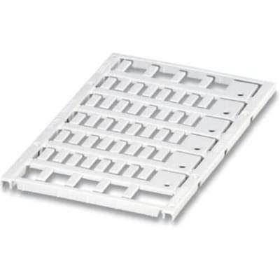 Phoenix Contact 0819372 UC-WMT (10X4) Kabelmarkeringdrager Montagemethode: Schuiven Markeringsvlak: 10 x 4 mm Wit Aantal markeringen: 480 10 stuk(s)