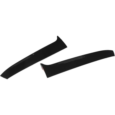 2 Pièces Garniture Latérale de Vitre Arrière Noir Brillant Remplacement pour 7 R Variant Wagen 2014-2017 white