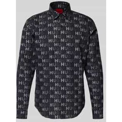 Slim fit vrijetijdsoverhemd van puur katoen model 'ERMO'