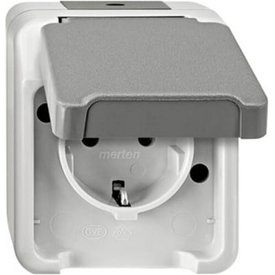 Merten MEG2301-8029 Wandcontactdoos Compleet 1 stuk(s)