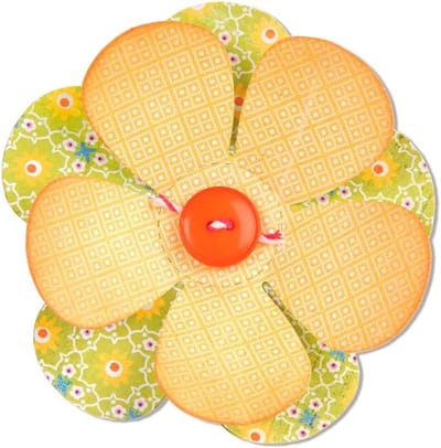 Bloemen Stansvorm - Papier Snijder - Kaarten Maken - Snijdt Dik Materiaal - 10 cm Motief - Uniek