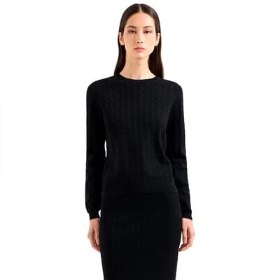 Armani Exchange Xw000910_af10352 Trui Zwart XL Vrouw