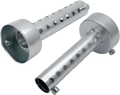 48mm DB Killer Silencer - Universele Geluidsdempende Demper, Afneembare Silencer, Set van 2, Perfect voor Motoren en Scooter Accessoires