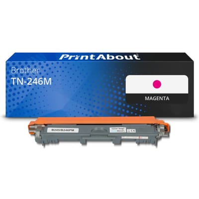 PrintAbout huismerk Toner TN-246M Magenta Hoge capaciteit Geschikt voor Brother