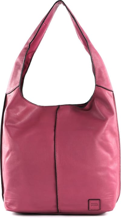 FREDsBRUDER Leren Schoudertas Ginsberg FB100 II Shoulderbag Fuchsia Paars