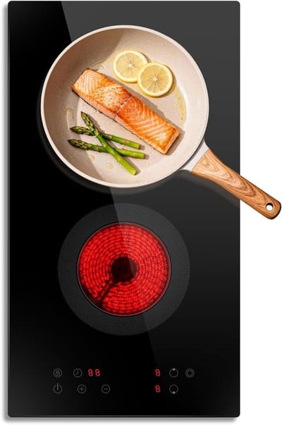 Keramische Kookplaat - Inbouw Kookplaat - Thuis Koken - Touch Bediening - 30 cm - Zwart