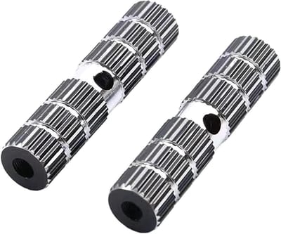 Fietssteunen - Achtersteunen - Mountainbike Tricks - Hoge Sterkte Legering - 10 cm Lengte - Zwart
