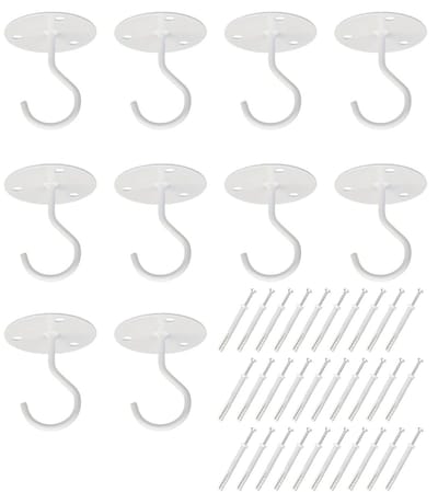 Dailygoods- Gordijnsteunen 10 Stuks - Steunbeugel voor Douche en Toilet - Verstelbare Beugel - Wandbeugel - Hoogwaardige Materialen - Eenvoudige Installatie - Steunbeugels
