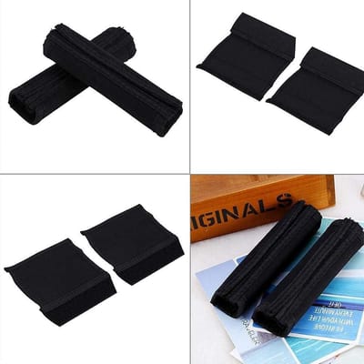 2 Stuks Handvat Cover voor Baby Wandelwagen - Zwart - Kinderwagen Beschermhoesje - Comfortabel & Duurzaam