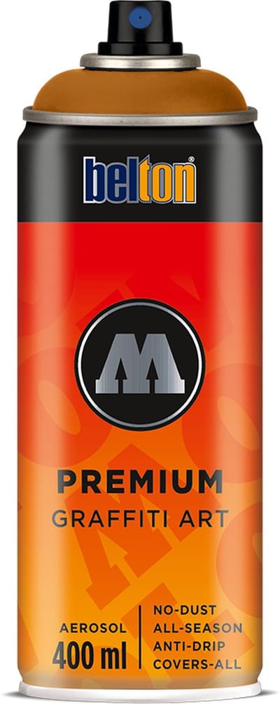 Molotow - Belton Premium 400ml Spray Can Ocher Brown