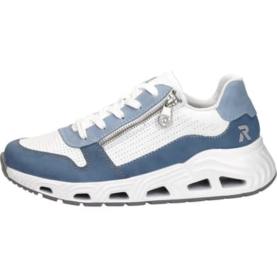 Rieker Sport Sneakers - Dames - Blauw - Maat:36
