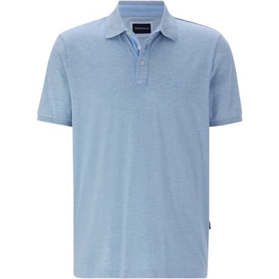 Babista herren Poloshirt - 44/46 - lichtblauw - Plus Size