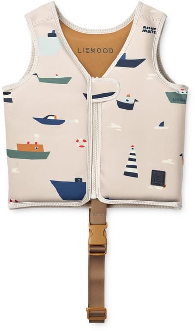 Liewood - Dove - Zwemvest - Sailing / Sandy - 15/19 KG