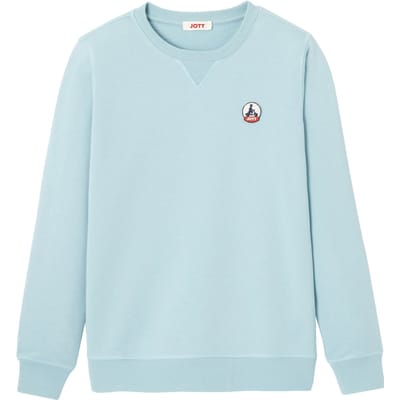 JOTT Elvas Sweatshirt Iceberg Blue Size: XS | Long-Sleeved Tops Outlet | Dames | Blauw