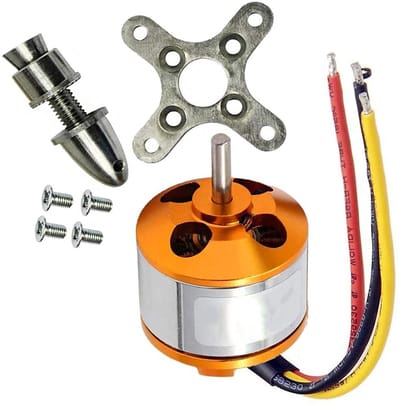Dailygoody - Brushless Outrunner Motor - 1000KV Motor voor RC Quadcopter - Stille werking - Ideaal voor Drone - Krachtige prestaties - Betrouwbare tec.