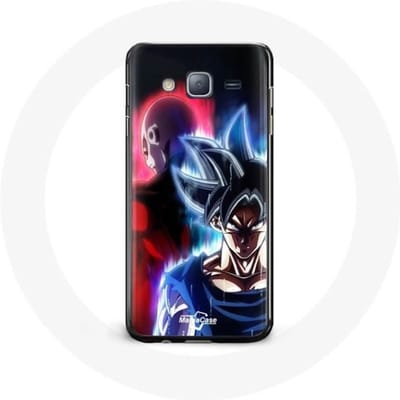 Case voor Samsung Galaxy j3 2016 Anime Dragon Ball Goku en Jiren
